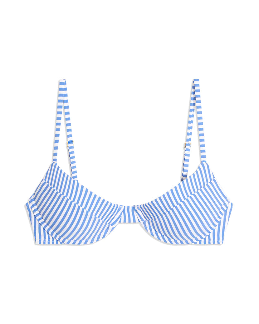 Light blue hot sale striped bikini