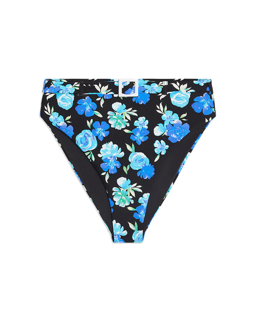 Blue Floral Bikini